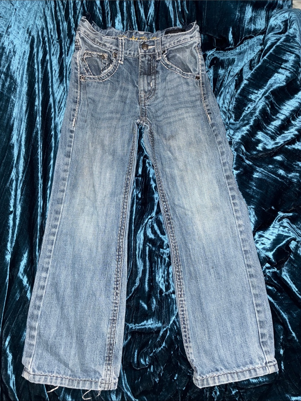 Wrangler rock 47 boys jeans size 7 slim